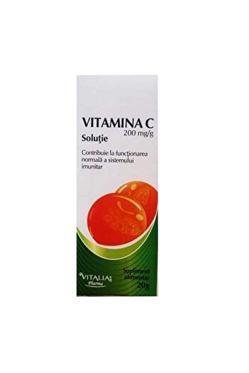 Viva Pharma Soluție de vitamina C, 20 g, Vitalia Pharma