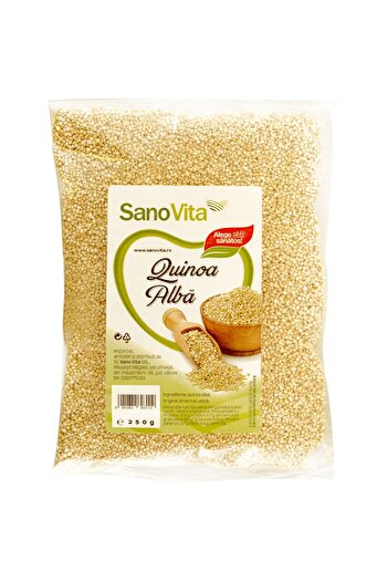 Sano Vita White Quinoa 250g Zipper Package