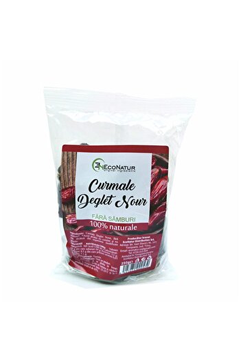 eco natura pet Curmale Deglet Nour, fără semințe, EcoNatur 250g