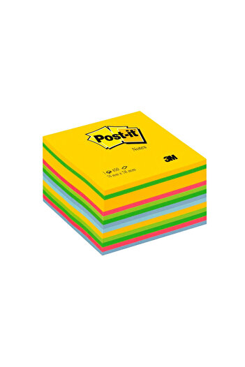 Post-it Cube sticky notes Brilliant, Ultra