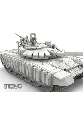 Choice مجموعة تجميع دبابة القتال الرئيسية الروسية T-72B3M بمقياس 1/72 من طراز MENG MODEL 72-007