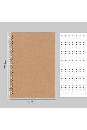 Choice A5-Dots A4/A5/A6 Coil Notebook Lined Dots Blank Grid Paper Journal Book For School Office Supplies S