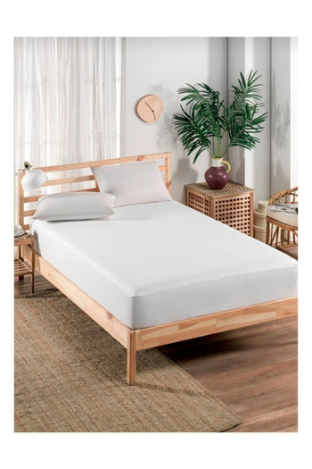 Pomask Fithed Mattress Pad Design Single or Double Size Water Liquid Proof
