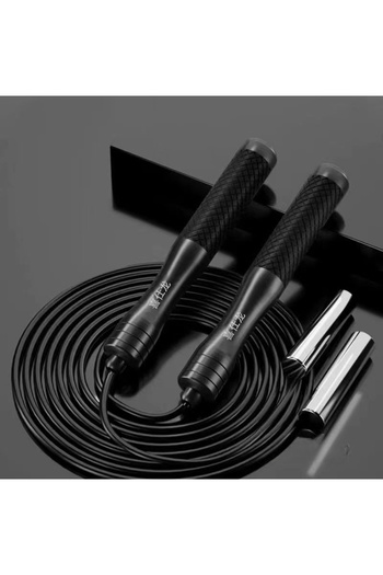 Choice cool black Bearing Jump Rope Non-slip Grip Male Fitness Equipment Sports Female Weight Loss Aluminum