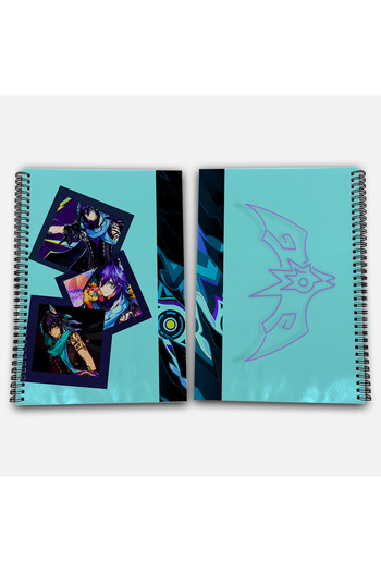 Define Moyas Genshin Impact Ororon Unlined A4 School Notebook 72 Sheets Model 2