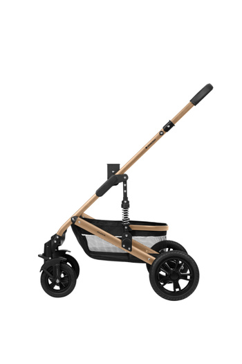 Kikka Boo KikkaBoo 3in1 Amaia Dark Grey 2024 convertible stroller up to 22kg, aluminum frame, suspensions