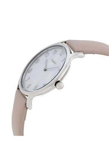 Timex ساعة تايمكس متروبوليتان كوارتز نسائية - TW2T35900