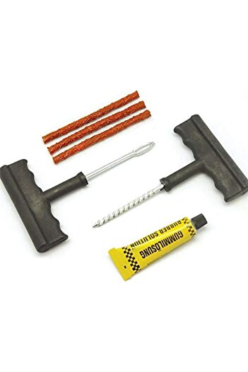 Generic Car Bike Auto Tubeless Tire Tyre Puncture Plug Repair Tool Kit