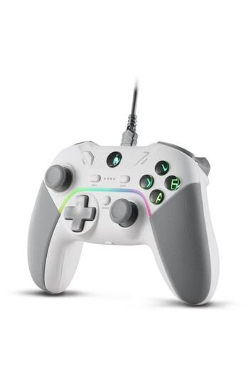 Spartan Gear Controller Spartan Gear Pelekys Wired White for PS3 and PC