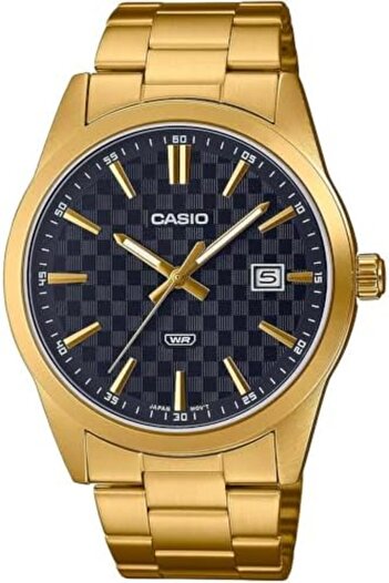 Casio Men's Watch - MTP-VD02B-1EUDF Black Dial