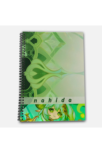 Define Moyas Genshin Impact Nahida Striped A4 School Notebook 72 Sheets Model 3