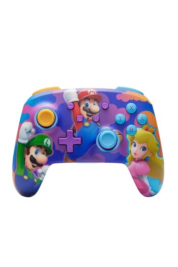 Powera Controller Enhanced Wireless, NSW/Lite/OLED, Mario: Color Splash Heroes