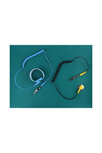 Choice GS01963 Antistatic Grounding Mat Anti Static Band Electrostatic Discharge Anti Static Wrist Strap Gr