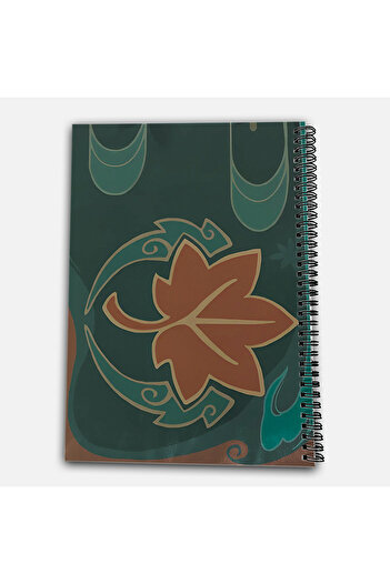 Define Moyas Genshin Impact Kazuha Checkered A4 School Notebook 72 Sheets Model 3