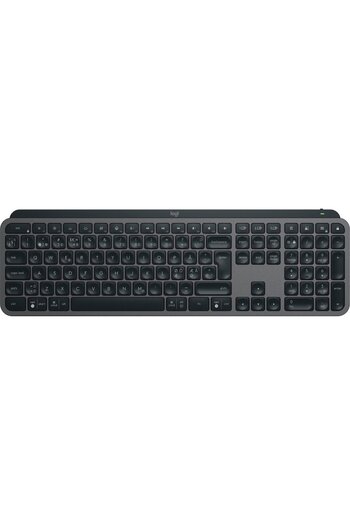 logitech MX Keys S Keyboard, wireless + Bluetooth, LED lighting, black, Danish/Finnish/Norwegian lay