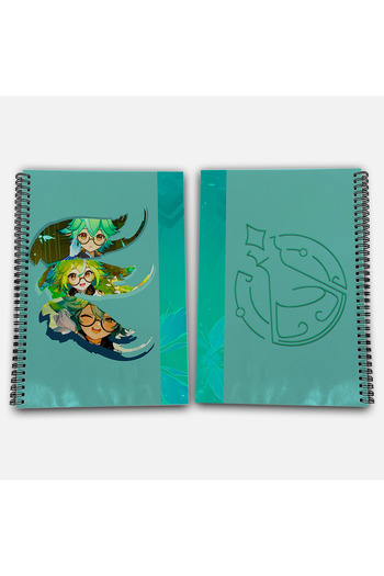 Define Moyas Genshin Impact Sucrose Checkered A4 School Notebook 72 Sheets Model 2