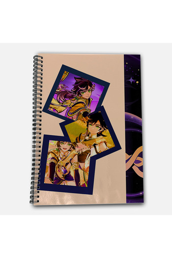 Define Moyas Genshin Impact Sethos Checkered A4 School Notebook 72 Sheets Model 2