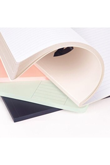 Milan Notebook A4, 48 Sheets, Stitched, Color Blue, Paper Weight 95g/sm, Lined Format