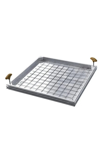 EBDAA HOME Aluminium Inspection and Tank Cover by Al-Muhdhar - 30×30 cm