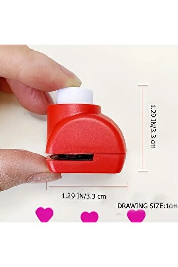 Choice 1 10 patterns 10/20pcs Mini embossing punch, handmade paper cutting punch, suitable for DIY paper ca
