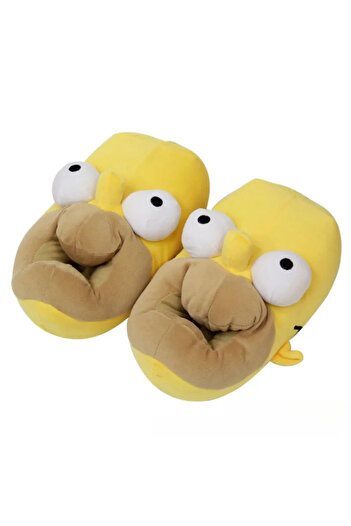 Miniso 35-42 yards 28CM xinpusen-Cotton mop New Winter Simpsons Homer Plush Soft Toys Adult Children Warm S