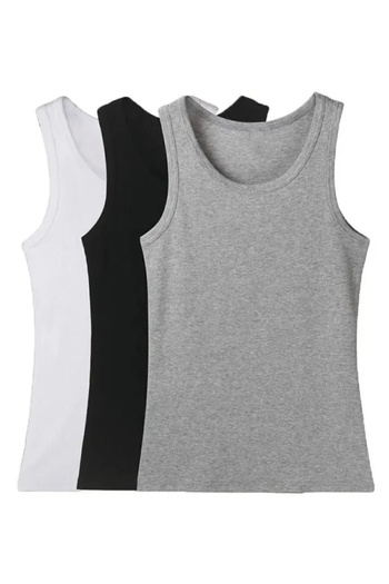 CONSTRAİN Men's 100% Cotton Breathable Tank Top