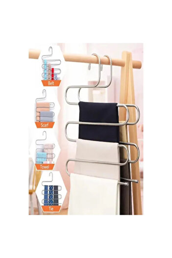 Vitastyle Chrome Multiple Trouser Hanger
