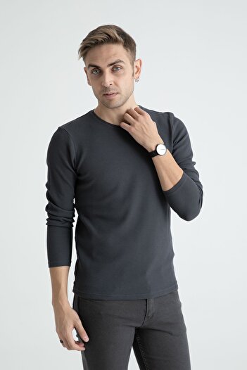 ModaPlaza Men's Crew Neck Body 5073