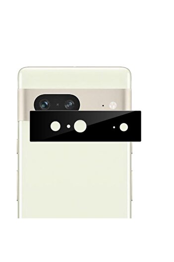 Bibilel Camera Protection Glass for Google Pixel 7 Pro, 9H Resistance, Black
