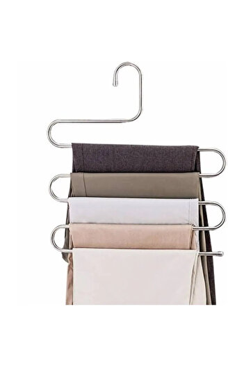 Vitastyle Chrome Multiple Trouser Hanger