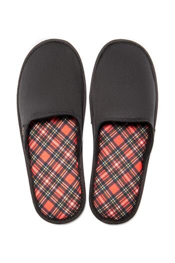 Twigy Tw Plaid Red Men's House Slippers 41/46