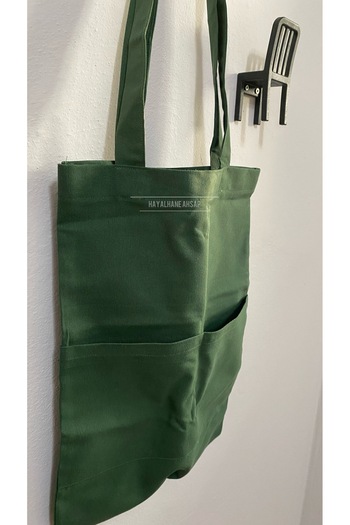 HAYALHANE AHŞAP Multi-Purpose Fabric Bag / Duck Fabric Bag