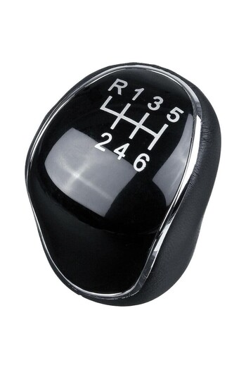 General Store Gear Shift Knob, Leather, Compatible Ford Focus Fiesta Mondeo, 6 Speeds, SA&SO General Store