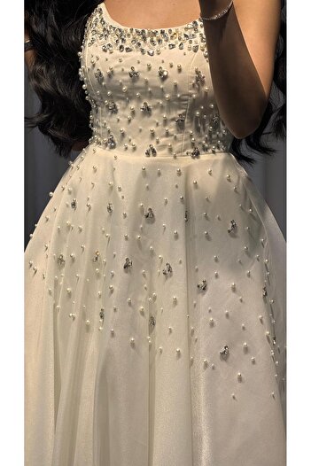 SELSAL Embroidered evening dress