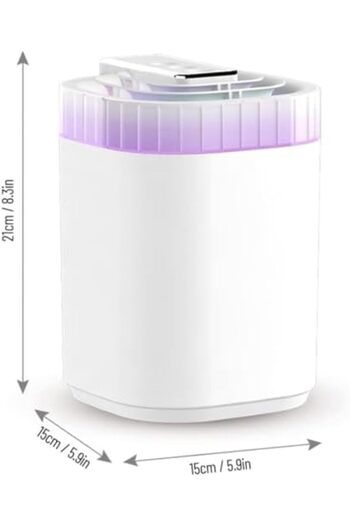 Türkiye 3L Cool Mist Humidifier: Large Capacity, Quiet, Multicolor Light, Auto Shut-Off | Top Fill, Three No