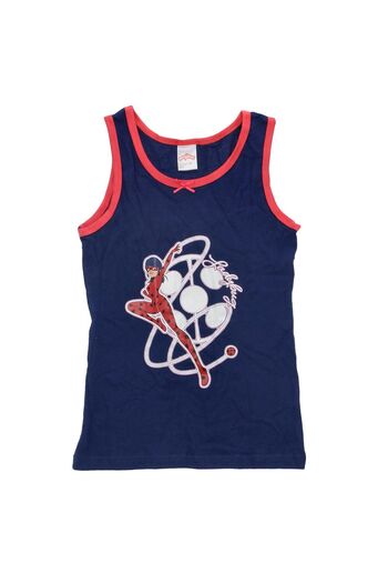 Miraculous Set of two multicolor tank tops, 100% cotton, LadyBug