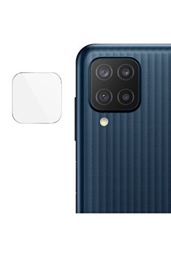 Bibilel Mocolo Full Clear Camera Glass for Samsung Galaxy M32 4G (Clear)
