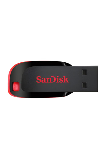 SanDisk محرك أقراص فلاش Cruzer Blade USB 2.0 سعة 64 جيجابايت