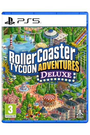 ROLLERCOASTER Tycoon Adventures Deluxe for PS5 - Theme Park Simulation Game