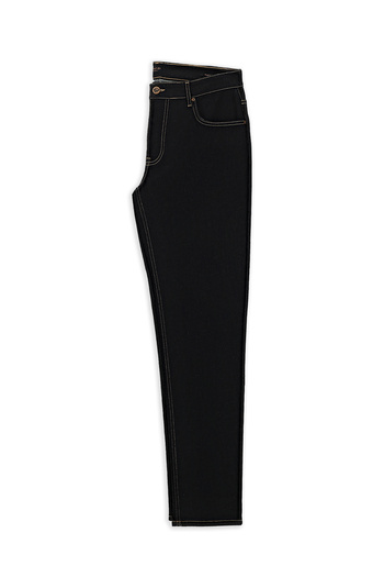 Kiğılı Regular Fit Plain Cotton 5 Pocket Denim Trousers
