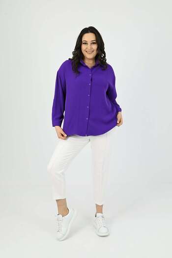 Bigsize Women's OVERSIZE shirt, large sizes 1709-24