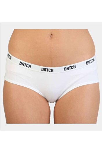Datch Women's Bipack Briefs, White, S