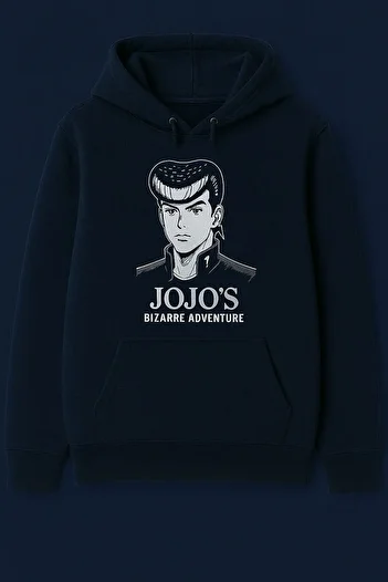 CLASSY.MODA «Оверсайз унісекс 3-нитковий світшот з принтом — JoJo’s Bizarre Adventure»