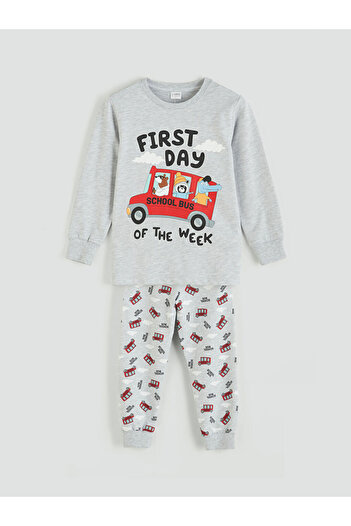 LC Waikiki Printed Boys' Pajamas