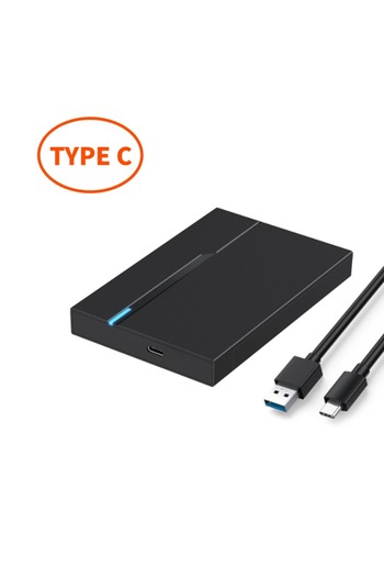 Choice1 SATA 5 Gbps Plug Type C 2.5" External Hard Drive Enclosure USB 3.0 USB3.1 Hard Disk Case 6TB Suppor