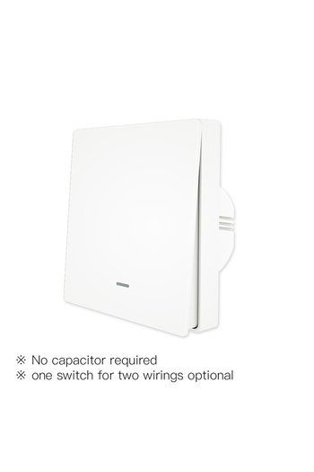 Choice4 1 gang white MoesHouse Tuya ZigBee Smart Light Switch No Neutral Wire No Capacitor Needed Smart Life