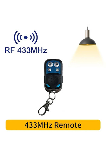 Choice 433MHz Remote 433MHz Wireless Remote Light Switch 16A RF Relay Receiver with 4-Key Timer Wall Panel