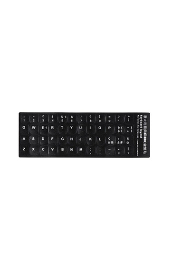 Choice Italian Keyboard Stickers Arabic Russia Ukrainian Korean Italian French Espagnol Portugais Notebook