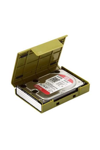 Choice3 green ORICO PHP-35 hard drive box shockproof storage bag 3.5 inch hard drive protection box protecti