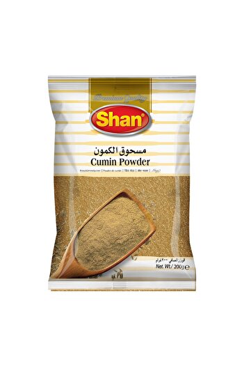 Shan Cumin Powder 200 g Pure Ground Jeera for Cooking Seasoning Spice Blends and Digestive Health
